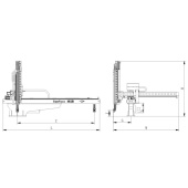 Eixos do Rob SF para Injetoras